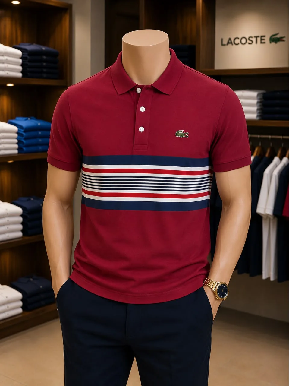 Polo Homme —  (Style Lacoste)