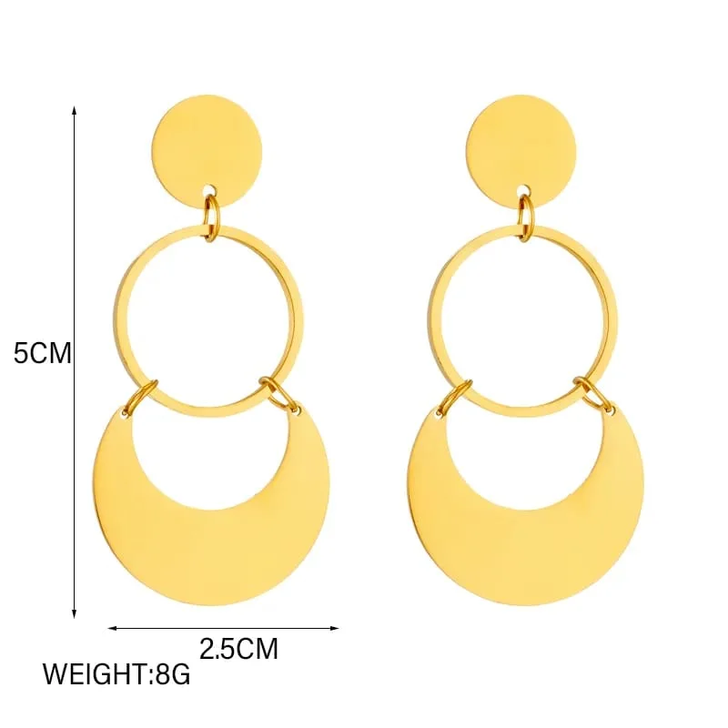Boucles D'oreilles - Rond