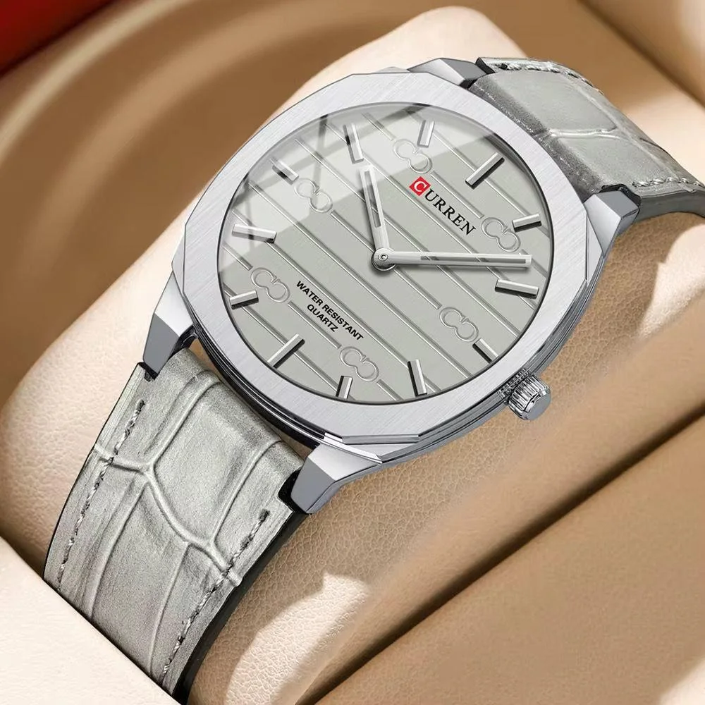 Homme CURREN —. 8480 (Édition Light Grey)