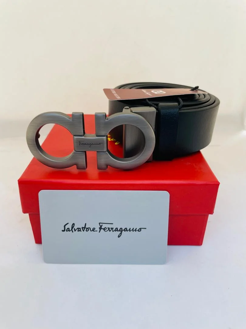 Ceinture Homme Salvatore Ferragamo en Cuir – Boucle Gancini