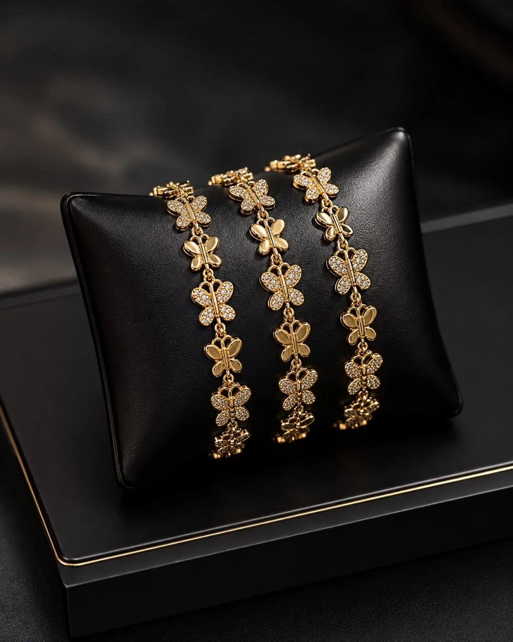 Bracelet Papillon Doré