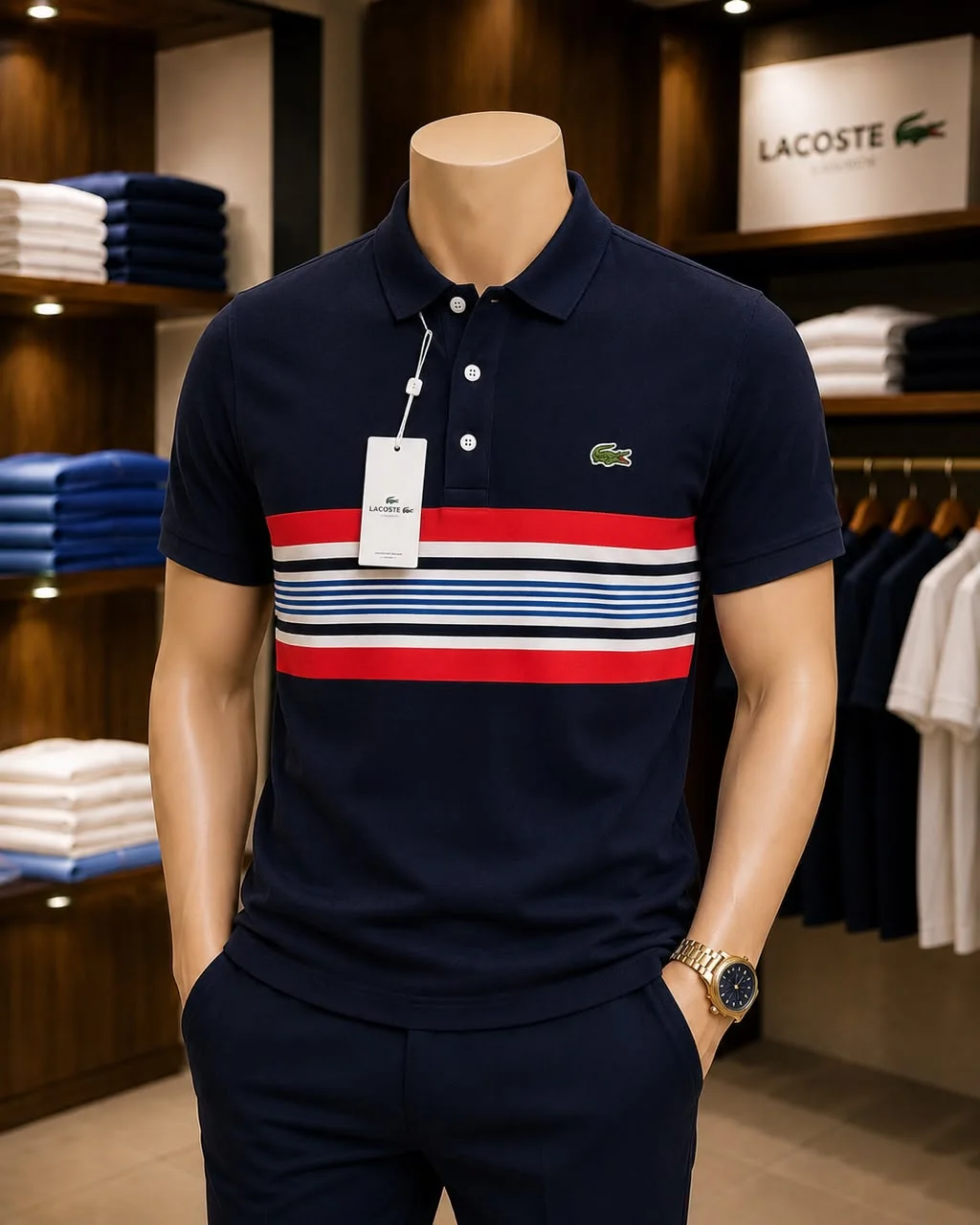 Polo Homme —  (Style Lacoste)