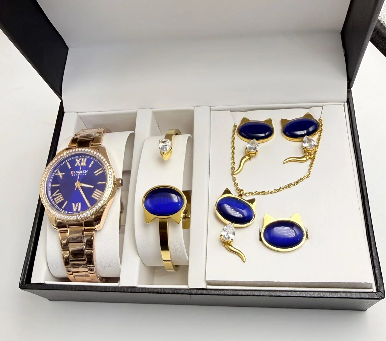 Coffret – Montre & Parure Femme 6 Pièces