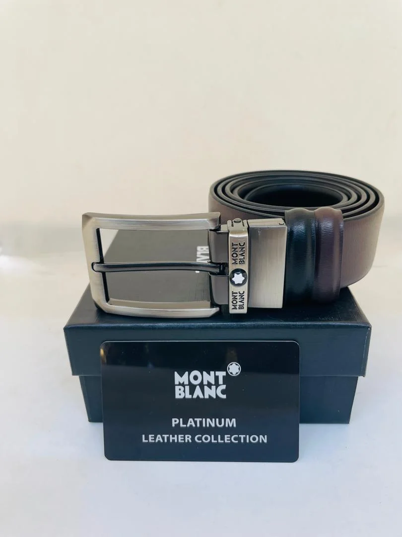 Ceinture Homme Montblanc en Cuir
