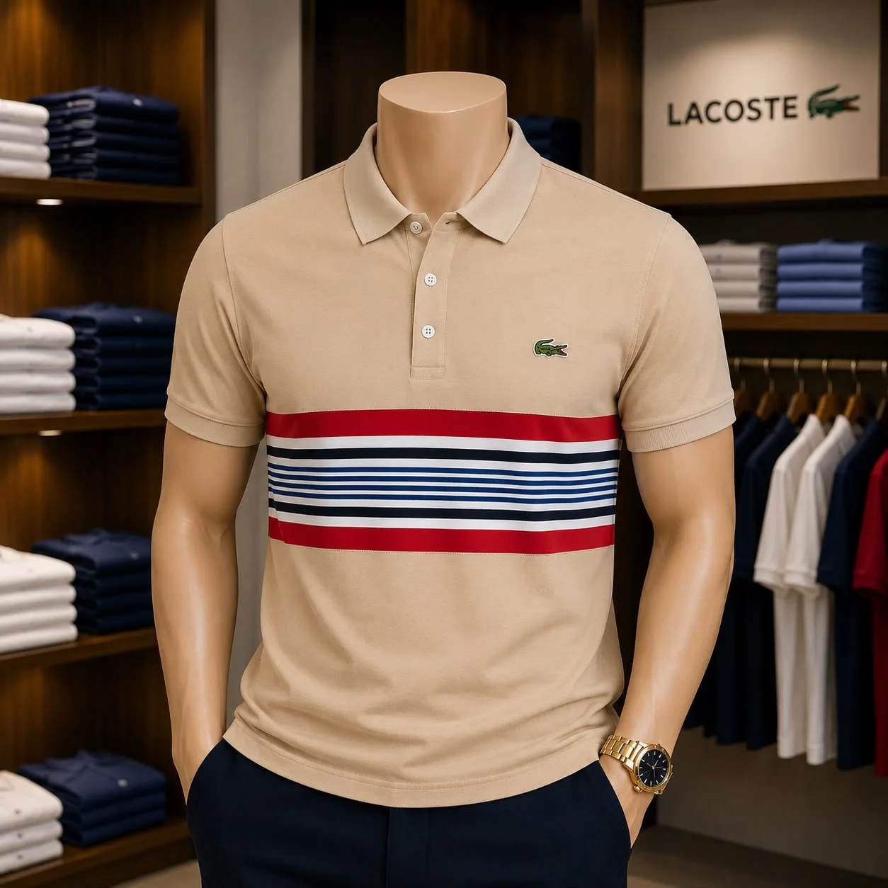 Polo Homme —  (Style Lacoste)
