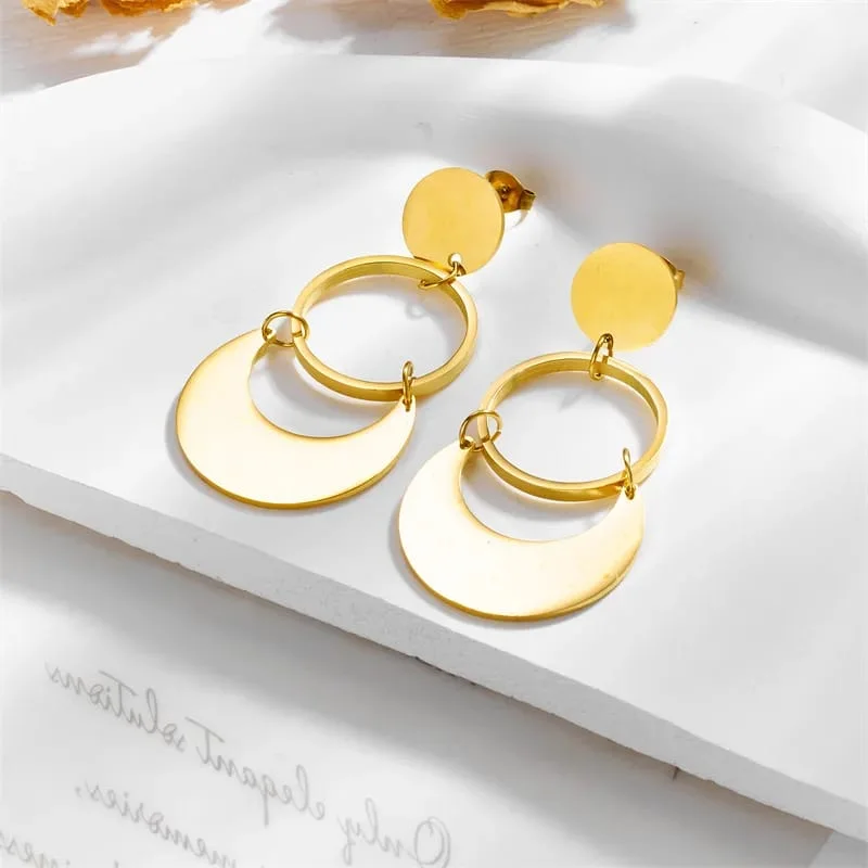 Boucles D'oreilles - Rond