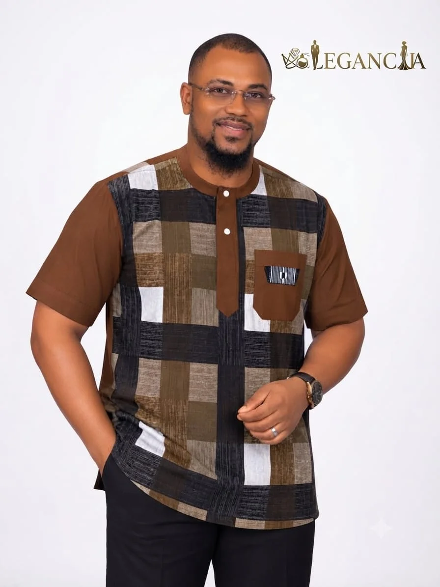 Chemise à manches courtes
