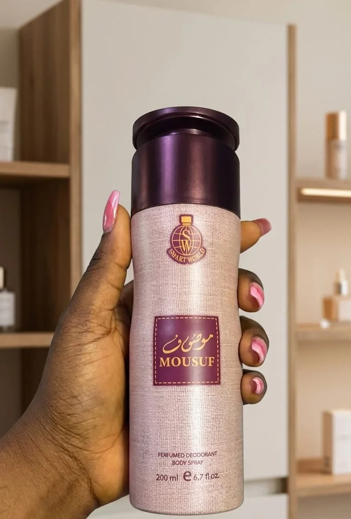 Déodorant Corporel Parfumé Mousuf par Smart World – 200 ml