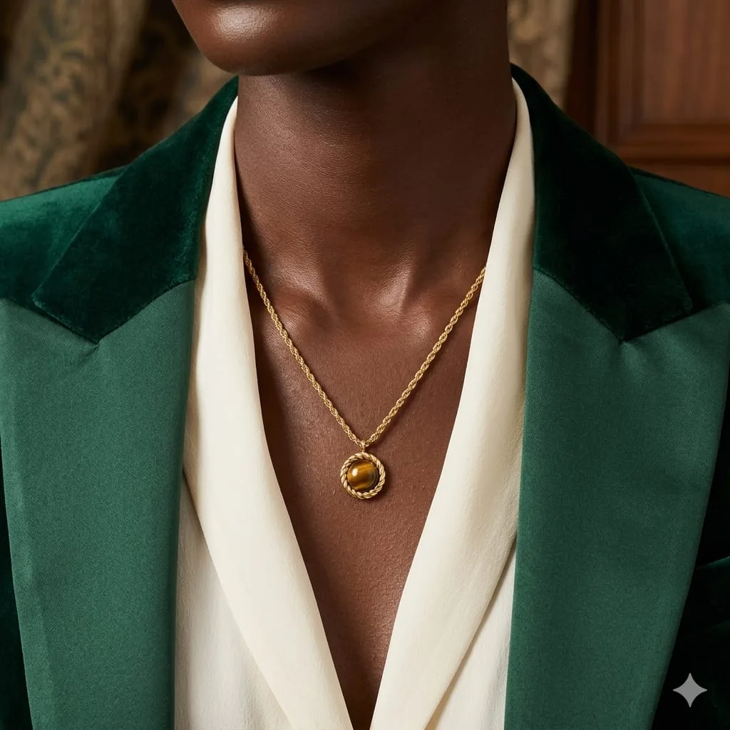 Ensemble de Bijoux Ovale Milad Color