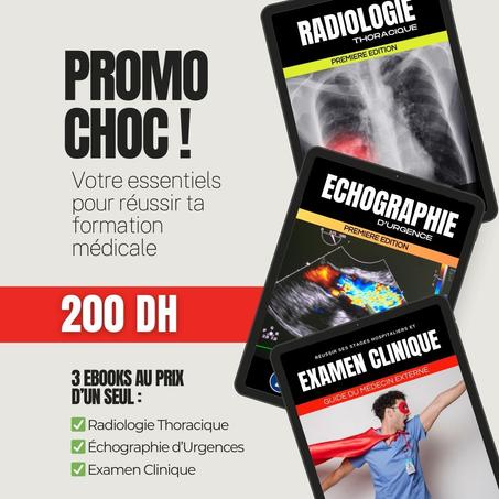 Pack 3 eBooks Médicaux – Spécial Étudiants en Médecine
