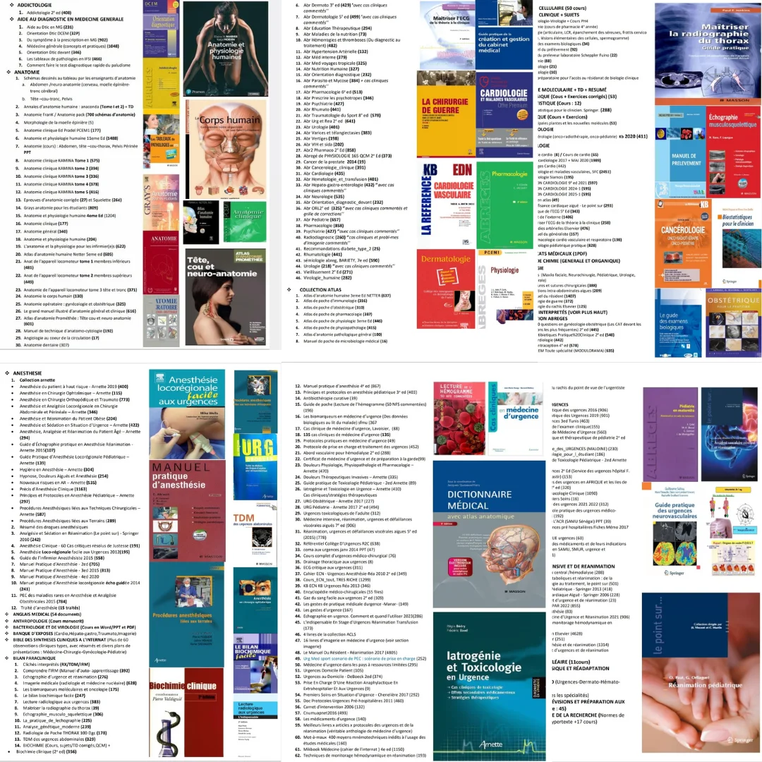 MEGA-PACK MEDECINE FACILE