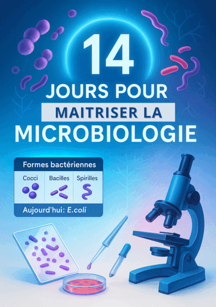 14 JOURS POUR MAÎTRISER LA MICROBIOLOGIE