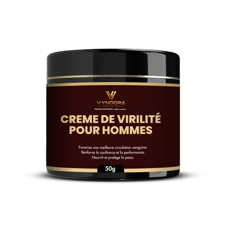 VYNOORA Crème d'amélioration masculine — Soin & Vitalité Masculine