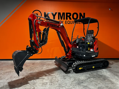 KYMRON® XH26D Mini Excavator (w/ Yanmar/Kubota Diesel Engine)