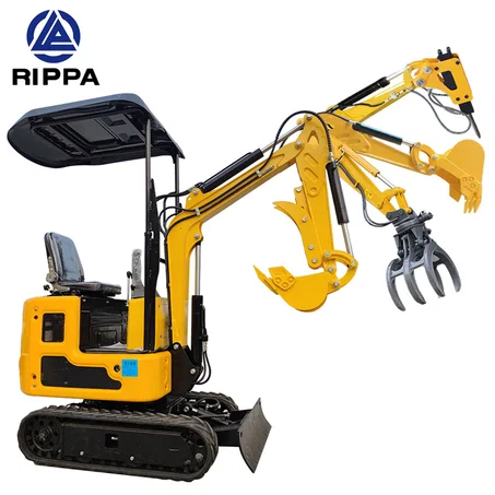 RIPPA R319 Mini Excavator – 1-Ton Ultra-Compact Diesel Excavator