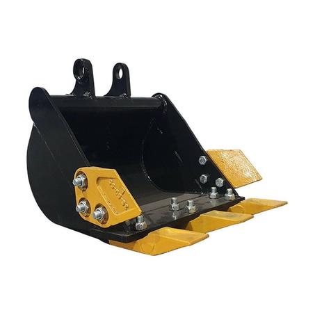 24″ Bucket With Teeth For 1 Ton 2 Ton Mini Excavator |12EX-WD24