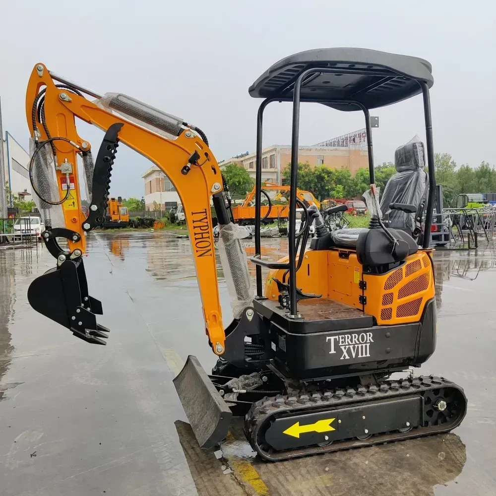 TYPHON TERROR XVIII Mini Excavator – 4000lbs Digger with 0.03 cbm Bucket USA