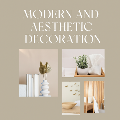 الأثاث والديكور المنزلي