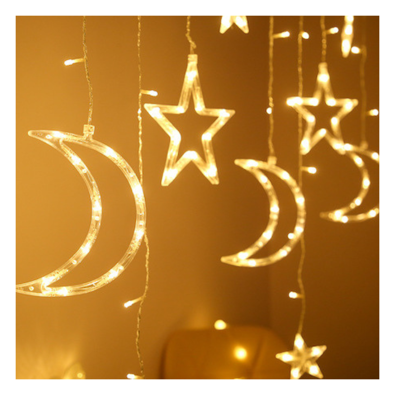 أضواء الستائر