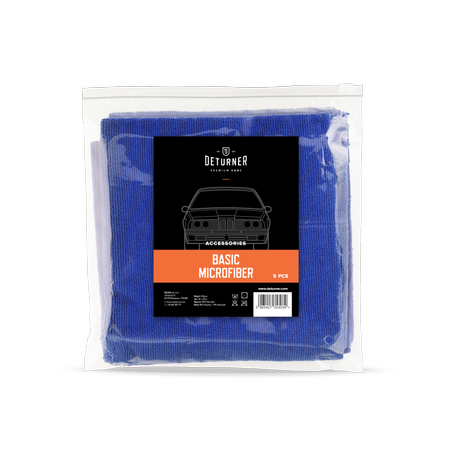 PACK - 5 Pièces Microfibre Basic 40x40 cm -- 350 gsm