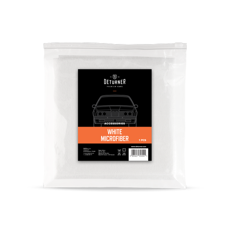 White Microfibre 300GSM 40X40CM (Microfibre MULTI-USAGE) - Deturner