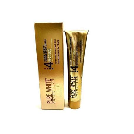 Pure white Gold glowing