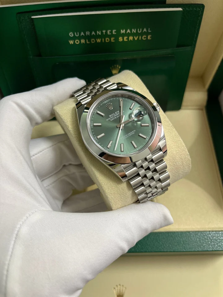 ROLEX DETEJUST VERT