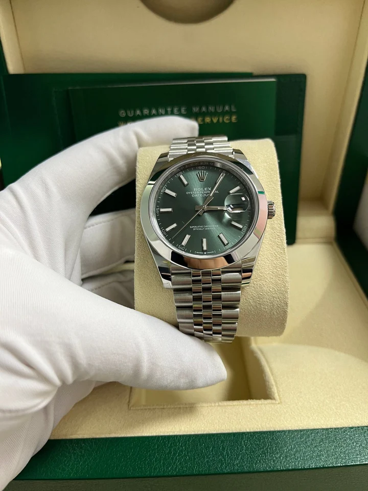ROLEX DETEJUST VERT