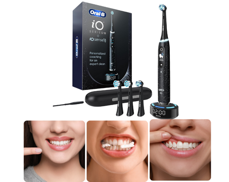 فرشاة ألأسنان الكهربائية الذكية للثة سليمة واسنان قويةORAL-B