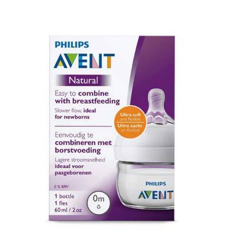 AVENT NATURAL BIBERON 60ML SCF 039/17