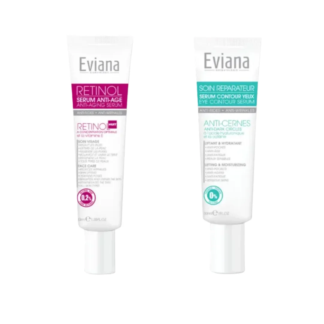 Eviana Duo Pack « Retinol 40ml+Anti-Cernes 30ml »