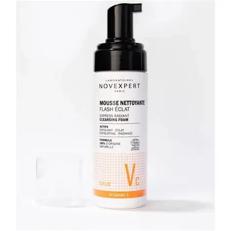 NOVEXPERT FLASH ECLAT MOUSSE NETTOYANTE 150ML
