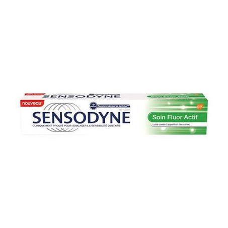 SENSODYNE SOIN FLUOR ACTIF 75ML