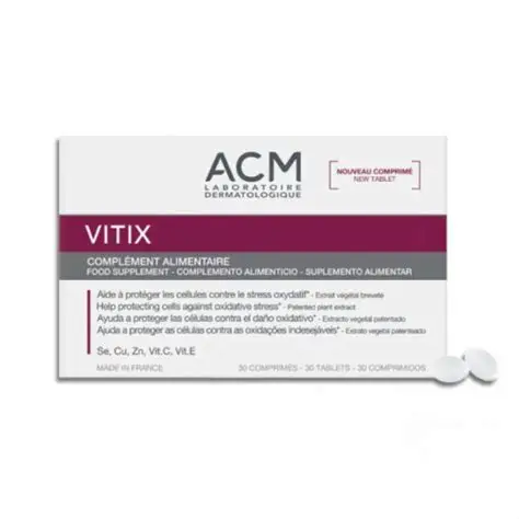 ACM – Vitix Dépigmentation & Vitiligo – 30 Comprimés