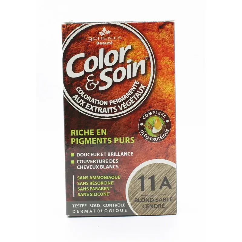 3 CHENES COLOR & SOIN 11A BLOND SABLE CENDRE