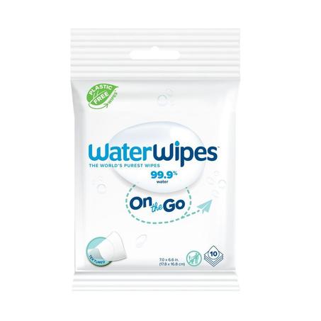 WATERWIPES LINGETTES FORMAT VOYAGE *10