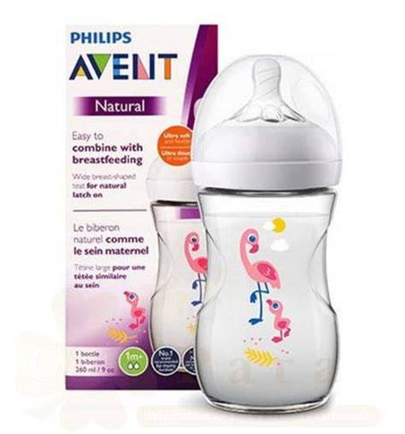 AVENT BIBERON NATURAL FLAMING 260ML SCF 070/21