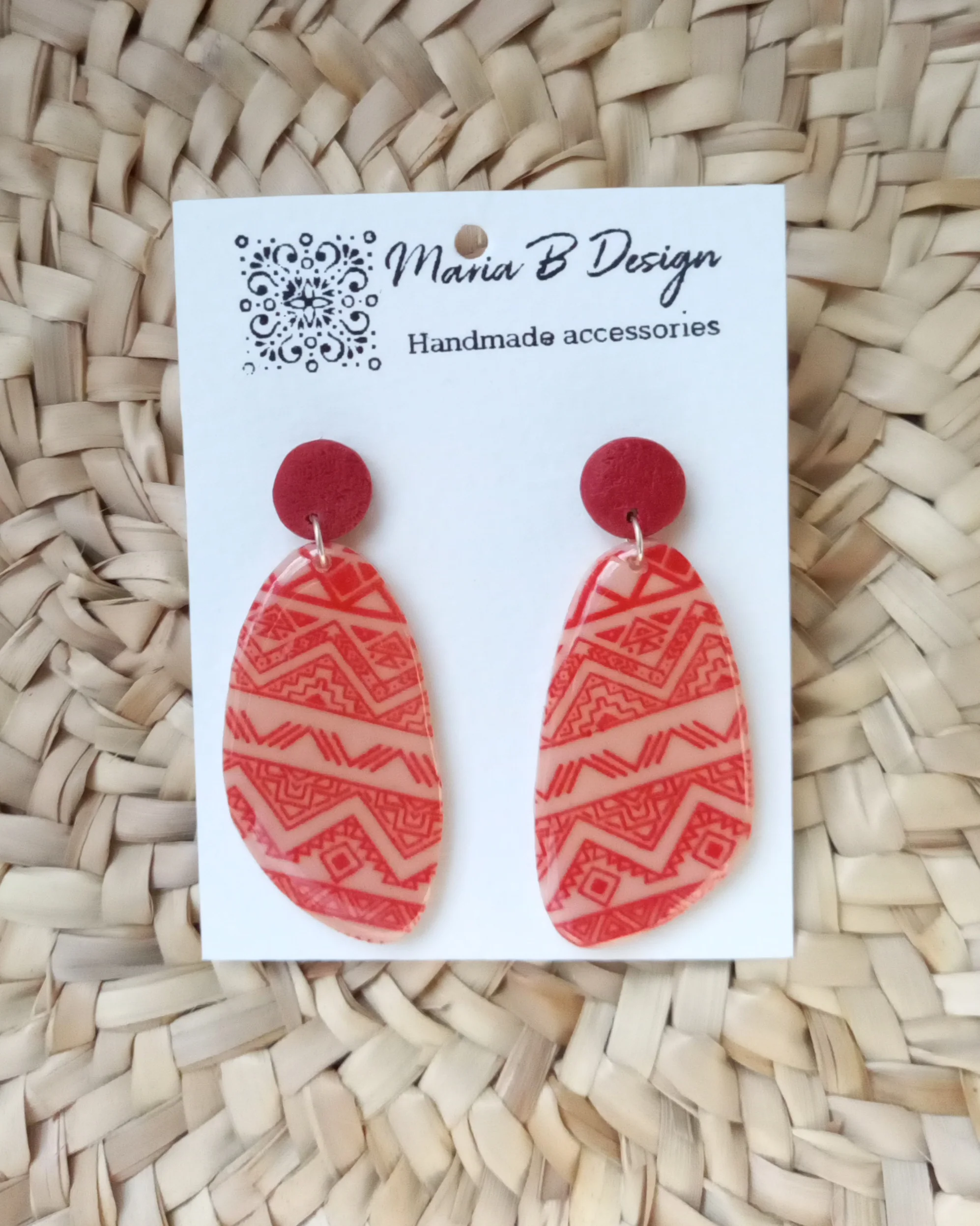 Boucles d'oreilles ethnique