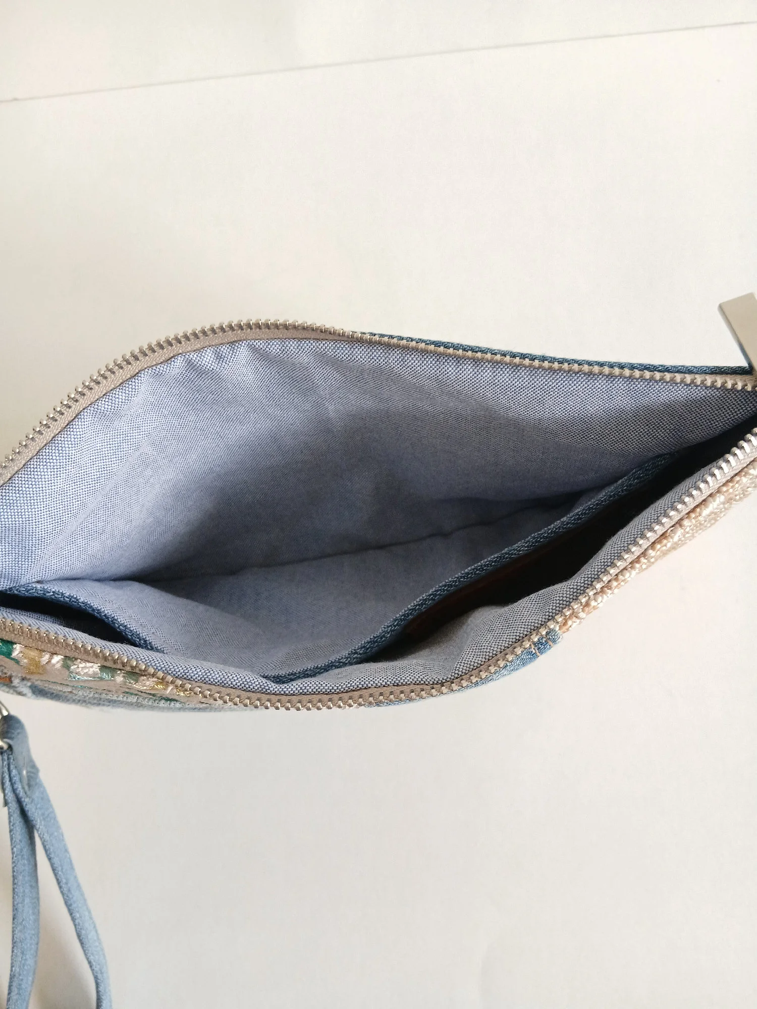 Pochette Jeans/tissus