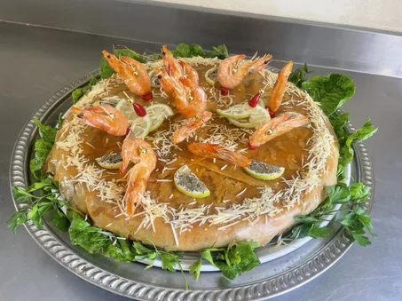 بسطيلة السمك وفواكه البحر