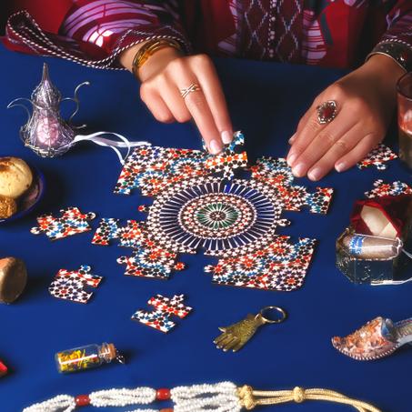 🥰 بازل الزليج المغربي 🥰