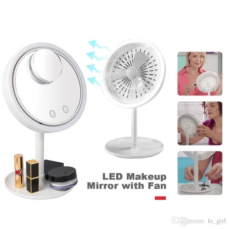 Led Fan Mirror 3 en 1