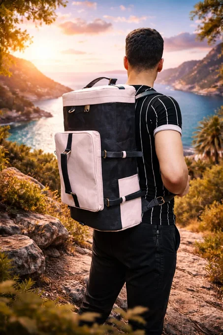 الحقيبة الهجينة: رفيقتك المثالية في كل رحلة!