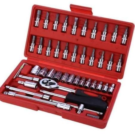 مجموعة أدوات إصلاح السيارات المكونة من 46 قطعة
