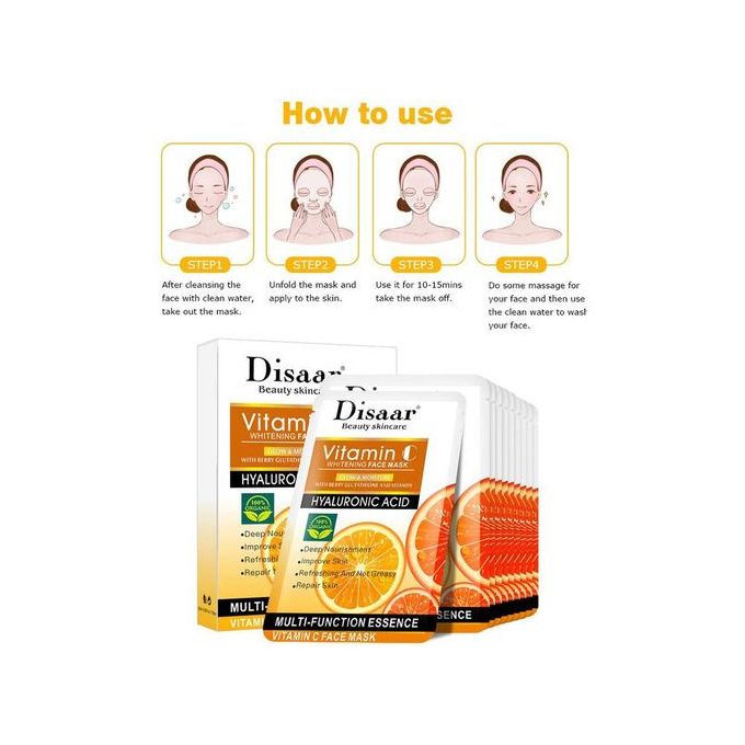 ماسكات الوجه 10 قطع