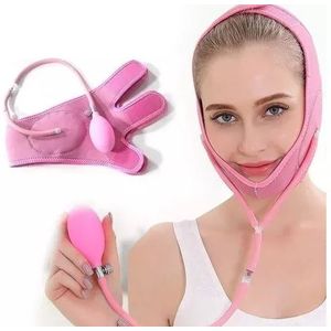 حزام شد الوجه - قناع وجه قابل للنفخ للوجه الرقيق