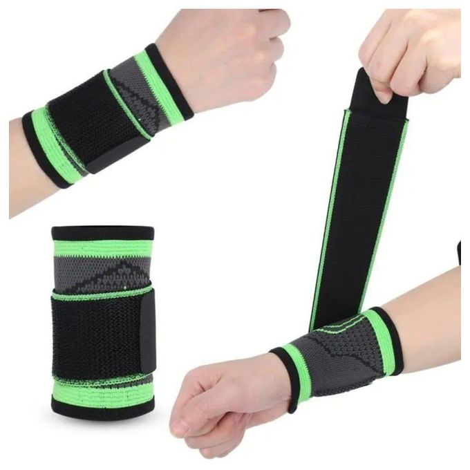 دعامة معصم قابلة للتعديل - دعم ضغط للياقة البدنية وكمال الأجسام ورفع الأثقال