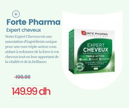 FORTE PHARMA FORTÉ EXPERT CHEVEUX 28 COMPRIMES