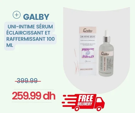 GALBY UNI-INTIME SÉRUM ÉCLAIRCISSANT ET RAFFERMISSANT 100 ML