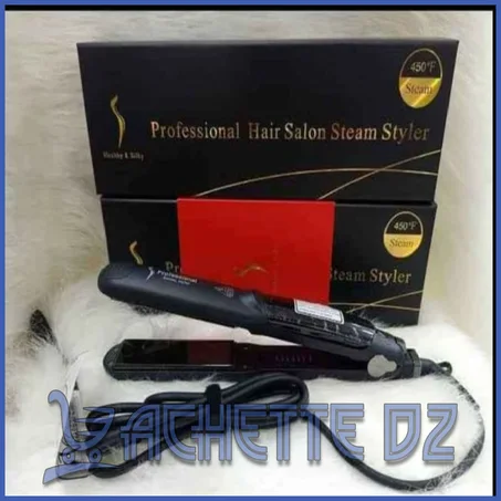 😍   مملس الشعر بالبخار الاصلي😍  hair salon steam styler avec vapeur 📣
